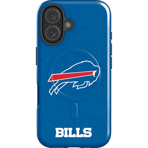 NFL Buffalo Bills Distressed iPhone 16 Plus Magsafe Impact Case
